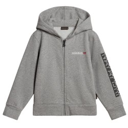 блуза,детски,блузи,napapijri,b,neutrinos,full,zip,sweatshirt,med,grey,mel,(grey)