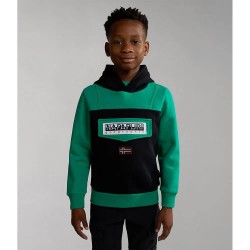 блуза,детски,блузи,napapijri,burgee,w,2,sweatshirt,green,(cb,mc9)