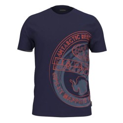 тениска,мъжки,тениски,napapijri,s,argus,short,sleeve,t,shirt,blue,marine,(blue)