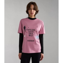 тениска,дамски,тениски,napapijri,s,montalva,short,sleeve,t,shirt,pink,foxglo,p87,(pink)