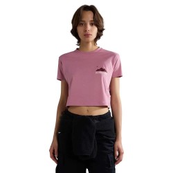 тениска,дамски,тениски,napapijri,s,rope,crop,1,short,sleeve,t,shirt,pink,foxglo,p87,(pink)