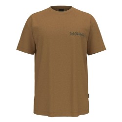 тениска,мъжки,тениски,napapijri,s,telemark,1,short,sleeve,t,shirt,beige,(beige,bistre)