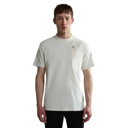 Тениска Napapijri S-Weddell short sleeve T-shirt - White (White Whisper) тениска,мъжки,тениски,napapijri,s,weddell,short,sleeve,t,shirt,white,(white,whisper)