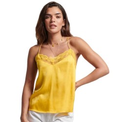 потник,дамски,блузи,дамски,ризи,superdry,studios,satin,cami,blouse,daffodil,yellow,(yellow)
