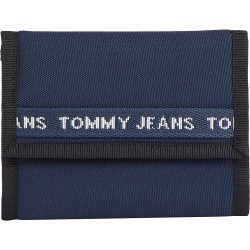 портфейли,и,портмонета,tommy,jeans,essential,nylon,trifold,wallet,blue