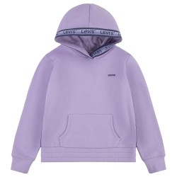 суичър,детски,блузи,levi´s,®,meet,and,greet,taping,hoodie,purple,rose,(purple)