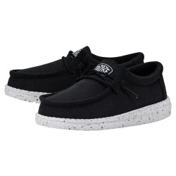 платнени,обувки,детски,обувки,hey,dude,wally,slub,canvas,shoes,navy,(black)