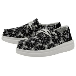обувки,дамски,обувки,hey,dude,wendy,rise,eyelet,shoes,black