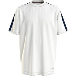 тениска,мъжки,пижами,tommy,hilfiger,established,short,sleeve,pyjama,t,shirt,ecru,(white)
