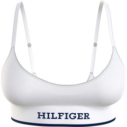 дамско,бельо,дамски,бикини,и,танкини,tommy,hilfiger,monotype,seamless,bra,white