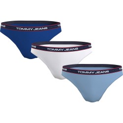 дамско,бельо,дамски,бикини,и,танкини,tommy,jeans,new,york,panties,3,units,blue