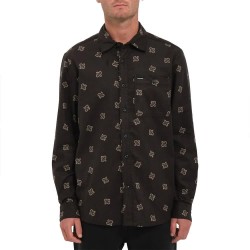 риза,с,дълъг,ръкав,мъжки,ризи,volcom,casbah,woven,long,sleeve,shirt,brown