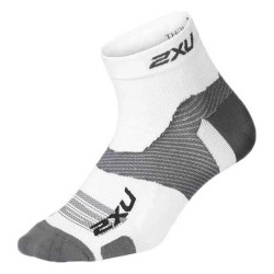 чорапи,мъжки,чорапи,2xu,vectr,ultralight,1,4,crew,socks,white,grey,(white)