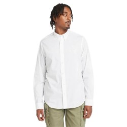 риза,с,дълъг,ръкав,мъжки,ризи,timberland,solid,poplin,long,sleeve,shirt,white