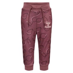 анцуг,детски,панталони,hummel,pil,tracksuit,pants,pink,(rose,brown)