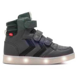 маратонки,детски,маратонки,hummel,stadil,flash,trainers,asphalt,(grey)