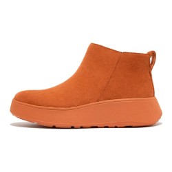 обувки,дамски,боти,дамски,високи,обувки,за,ходене,fitflop,f,mode,suede,flatform,zip,ankle,boots,orange,(light,tan)