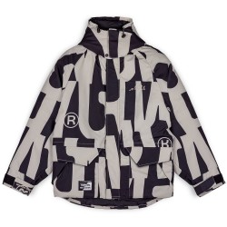анорак,дамски,якета,и,палта,grimey,snow,fox,all,over,print,parka,black