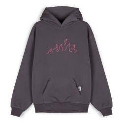 суичър,дамски,блузи,grimey,snow,fox,hoodie,black