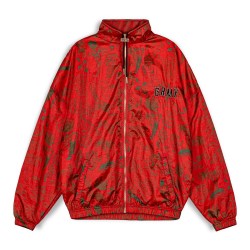 блуза,дамски,блузи,grimey,the,toughest,satin,full,zip,sweatshirt,red