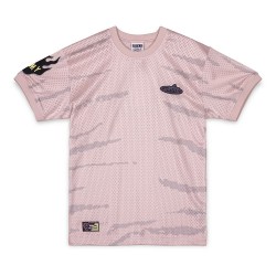 тениска,мъжки,тениски,grimey,cloven,tongues,all,over,print,mesh,short,sleeve,t,shirt,pink