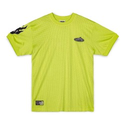 Тениска Grimey Cloven Tongues Mesh short sleeve T-shirt - Yellow (Lime) тениска,мъжки,тениски,дамски,тениски,grimey,cloven,tongues,mesh,short,sleeve,t,shirt,yellow,(lime)