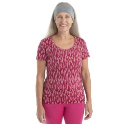 тениска,дамски,тениски,icebreaker,150,tech,lite,ii,glaci,cam,merino,short,sleeve,t,shirt,pink,(crystal,electronpink,aop)