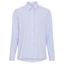 риза,с,дълъг,ръкав,дамски,блузи,дамски,ризи,redgreen,alba,long,sleeve,shirt,light,blue,stripe,(blue)
