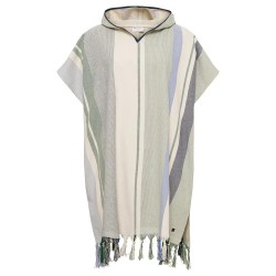 дамски,плетени,дрехи,redgreen,rio,poncho,beige,(sky,blue,stripe)