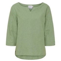 тениска,дамски,тениски,sea,ranch,corrie,3,4,sleeve,v,neck,t,shirt,hedge,green,(green)