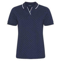 дамски,блузи,с,яка,sea,ranch,dotty,short,sleeve,polo,blue
