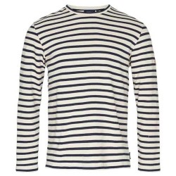 тениска,мъжки,тениски,sea,ranch,hugo,long,sleeve,t,shirt,beige,blue,(ecru,sr,navy)