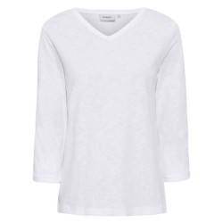 тениска,дамски,тениски,sea,ranch,kaya,3,4,sleeve,v,neck,t,shirt,white