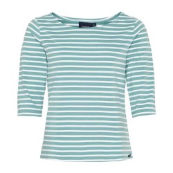 тениска,дамски,тениски,sea,ranch,marina,3,4,sleeve,t,shirt,aqua,blue,white,(white,blue)