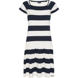 рокля,дамски,поли,и,рокли,sea,ranch,petra,short,sleeve,long,dress,dark,navy,pearl,(white,blue)
