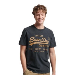 тениска,мъжки,тениски,superdry,embossed,vintage,logo,short,sleeve,t,shirt,jet,black,(grey)