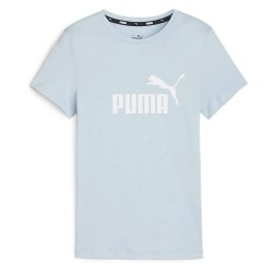тениска,детски,тениски,puma,587029,ess,logo,short,sleeve,t,shirt,blue,(turquoise,surf)