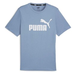 тениска,мъжки,тениски,puma,ess,logo,short,sleeve,t,shirt,zen,blue,(blue)