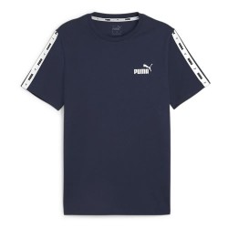 тениска,мъжки,тениски,puma,ess+,tape,short,sleeve,t,shirt,club,navy,(blue)
