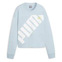 блуза,дамски,блузи,puma,power,sweatshirt,turquoise,surf,(blue)