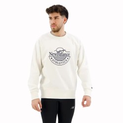 блуза,мъжки,пуловери,new,balance,athletics,graphic,sweatshirt,white