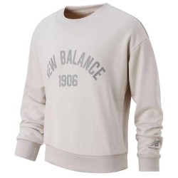 Блуза New balance Nb Essentials Varisty sweatshirt - Beige (Moonbeam) блуза,детски,блузи,new,balance,nb,essentials,varisty,sweatshirt,beige,(moonbeam)