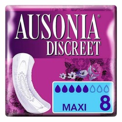 хигиена,тяло,ausonia,discreet,maxi,compresses,8,units,pink,(multicolor)
