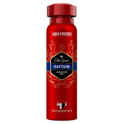 хигиена,тяло,old,spice,deodorant,spray,captain,150ml,red,(multicolor)