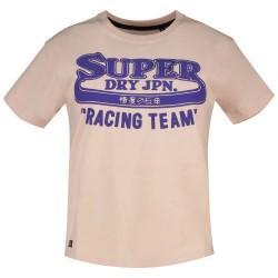 тениска,дамски,тениски,superdry,archive,neon,graphic,short,sleeve,t,shirt,beige,(somon,pink,marl)