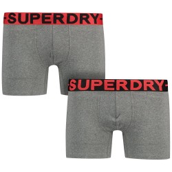 боксерки,мъжко,бельо,superdry,boxers,2,units,noos,grey,marl,(grey)