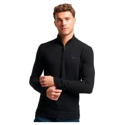 тениска,мъжки,тениски,superdry,essential,embroidered,henley,long,sleeve,t,shirt,black,(black)