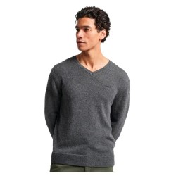 тениска,мъжки,тениски,superdry,essential,long,sleeve,t,shirt,gull,grey,marl,(grey)