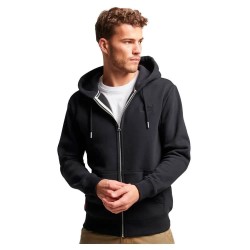 блуза,мъжки,пуловери,superdry,essential,logo,full,zip,sweatshirt,black