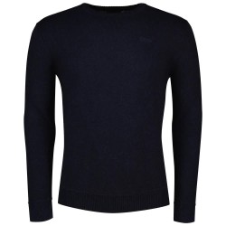 блуза,мъжки,пуловери,superdry,essential,slim,fit,sweater,black